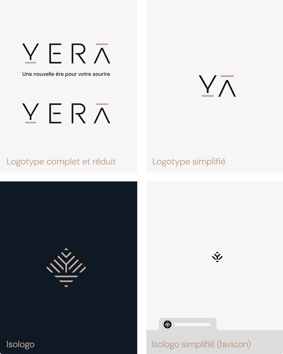 Versions of the YERA logo