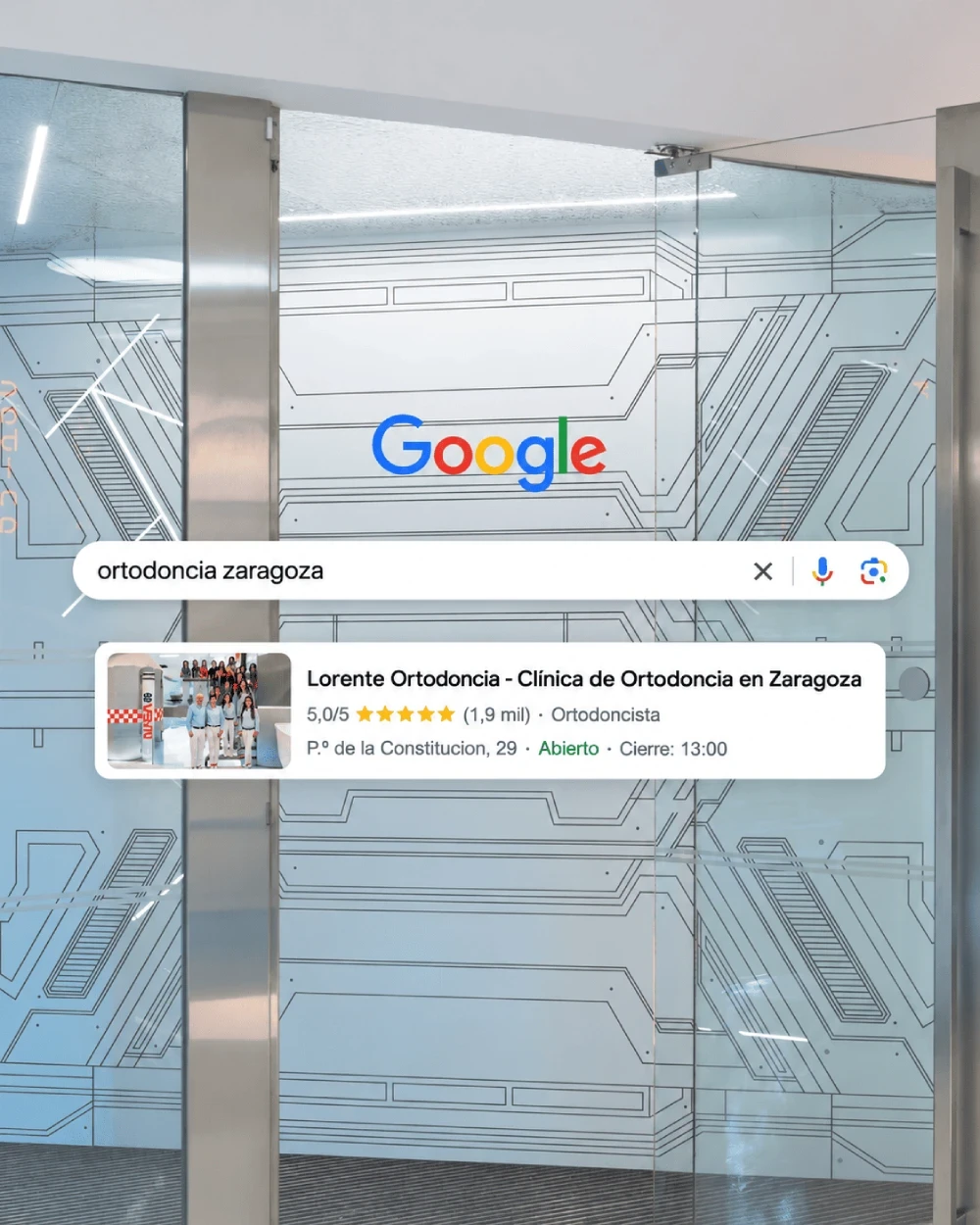 Posicionamiento SEO de Lorente Ortodoncia
